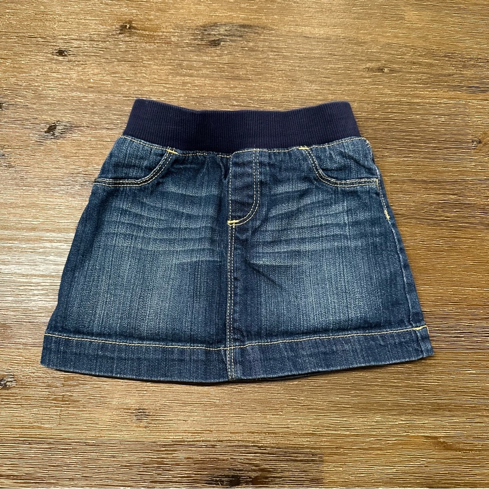3/24$ Old Navy Toddler Denim Skort Skirt with Built-In Shorts size 4T